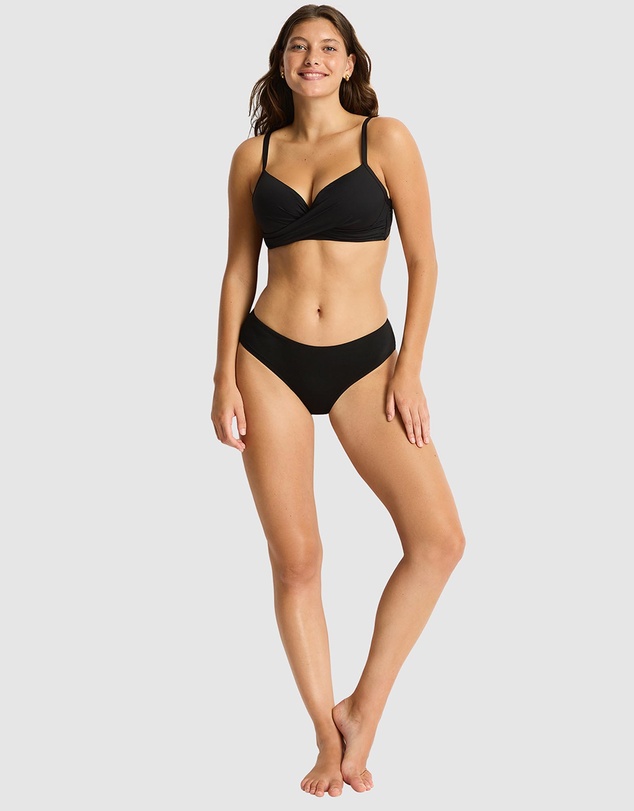 Sea Level Australia - Essentials Cross Front Moulded Underwire Bra