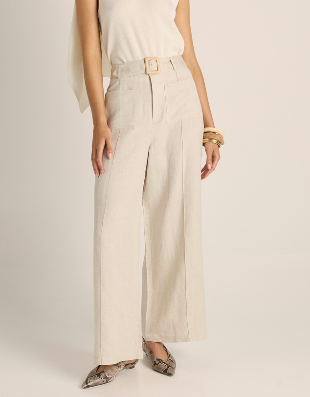 Fate + Becker - Remi Raffia Pant