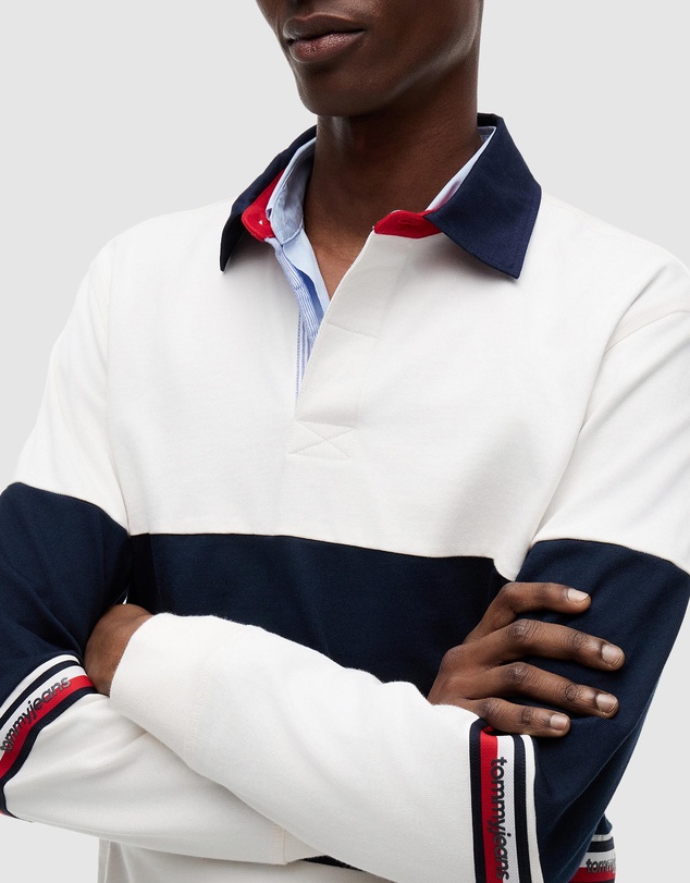 Tommy Jeans - Relaxed Colourblock Rugby