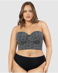 Parfait - Marissa Lightly Padded Longline Strapless Bustier Bra