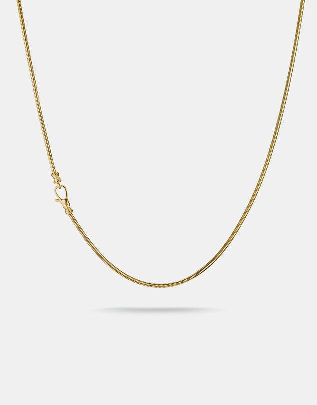 THOMAS SABO - Gold-Tone Stainless Steel Snake Chain Necklace 2mm