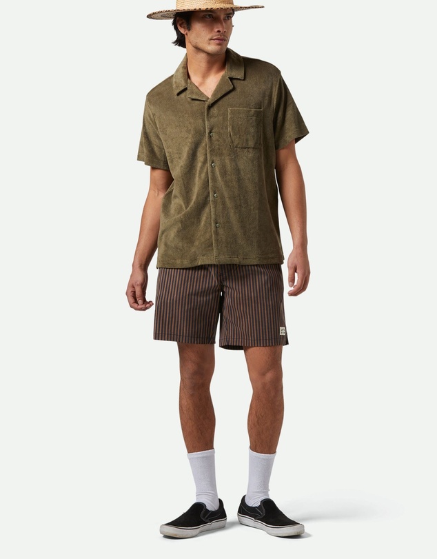 Brixton - Bunker Terry Cloth Short Sleeve Knit
