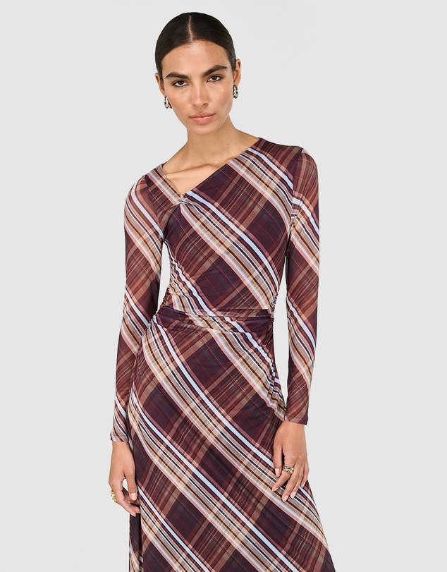 Staple the Label - Arles Mesh Midi Dress