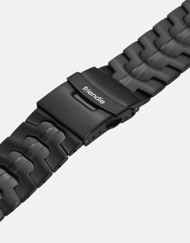 Friendie - Stainless Steel Link Bracelet Band (Ultra Style) - Darwin Ultra - Apple Watch Compatible
