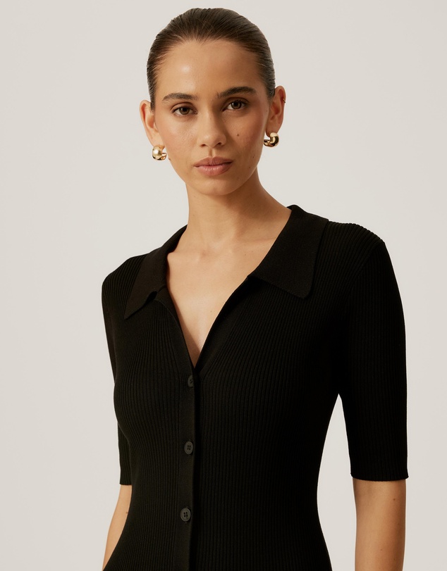 Tussah - Sammy Polo Knit Midi Dress