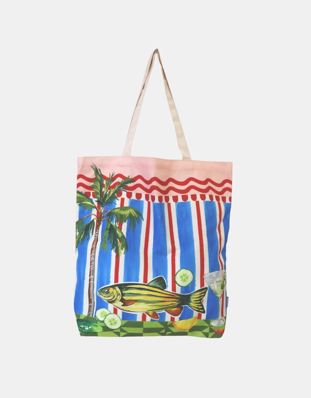 La La Land - Seaview Large Shopping Tote