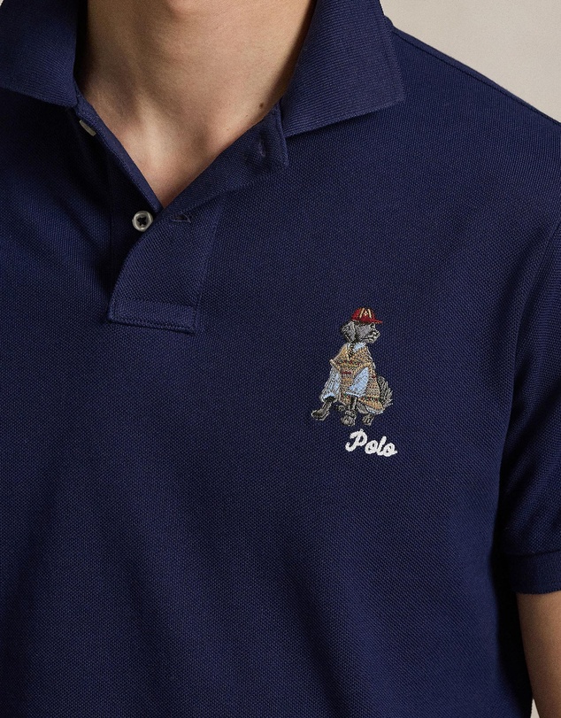 Polo Ralph Lauren - Custom Slim Fit Dog-Embroidered Polo