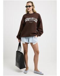 Subtitled - Aloha Cropped Fleece Shorts