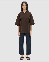C&M CAMILLA AND MARC - Bonnie V-Neck Graphic Tee