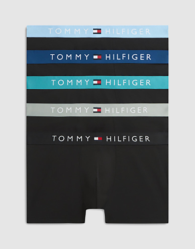 Tommy Hilfiger - 5-Pack TH Original Logo Waistband Trunks