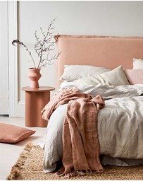 Aura Home - Emile Linen Quilt Cover