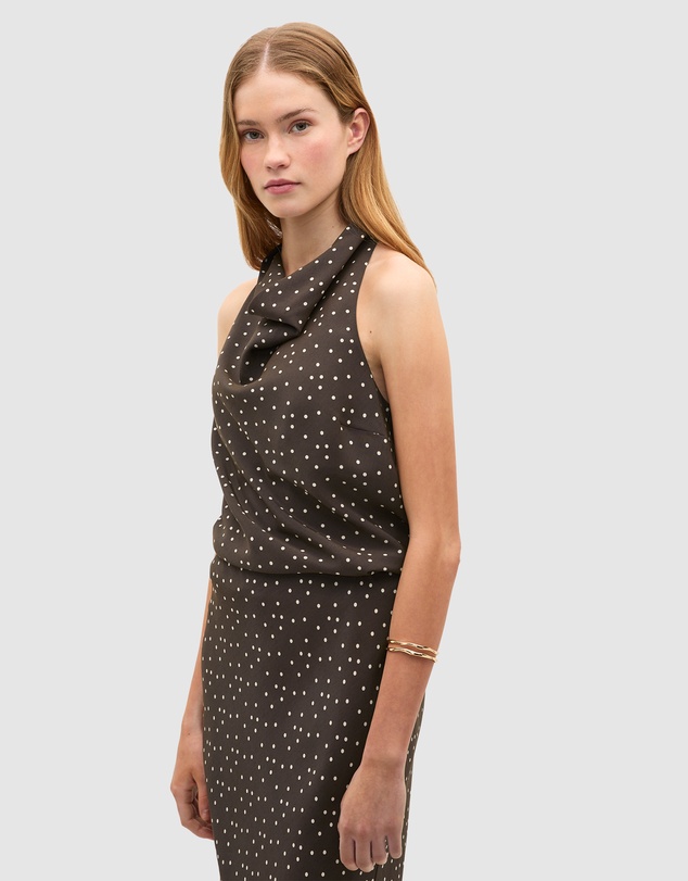 Seed Heritage - Spot Print Halter Top