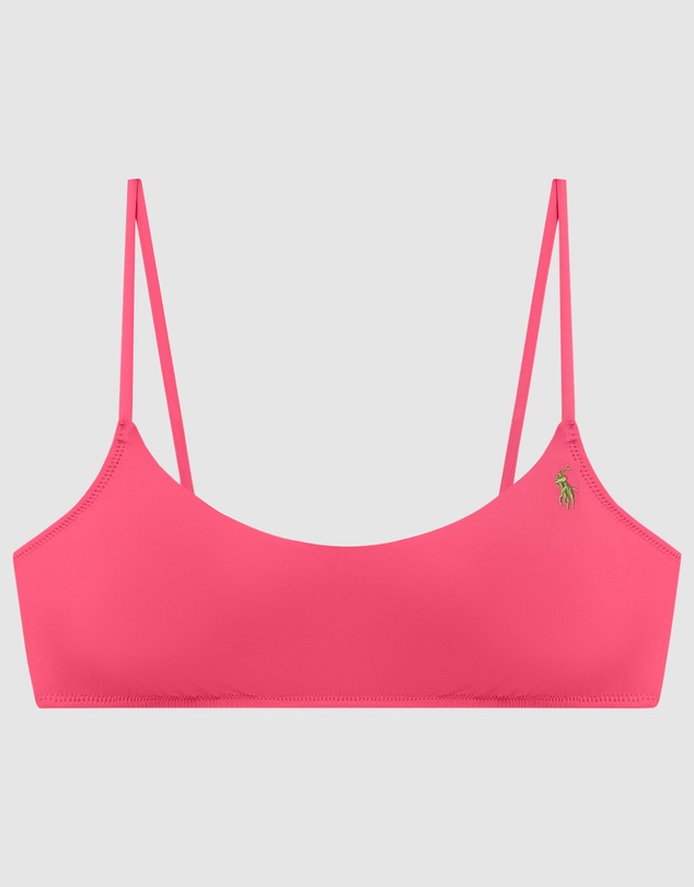 Polo Ralph Lauren - Kennedy Scooped Bikini Top with Removable Padding