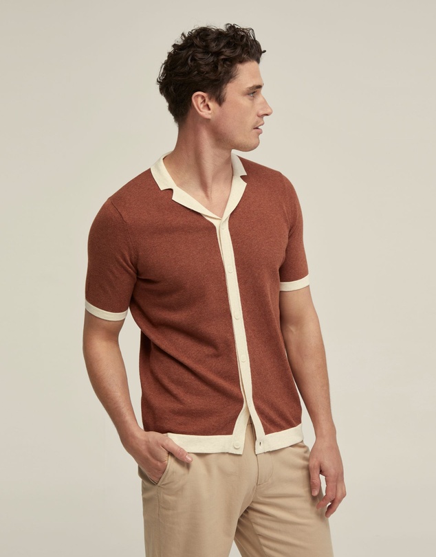 Oxford - Cosmo Knitted Shirt