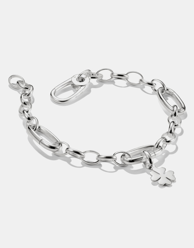 THOMAS SABO - THOMAS SABO Charm bracelet with three Connect links Silver