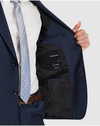 Tarocash - Ty Slim Check Wool Suit Jkt