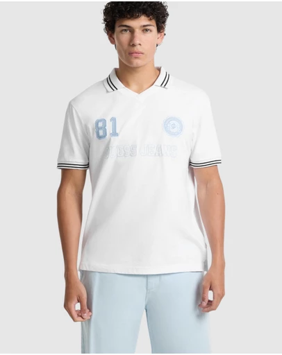 GUESS Jeans - GUESS JEANS Eco Soccer Polo T-Shirt