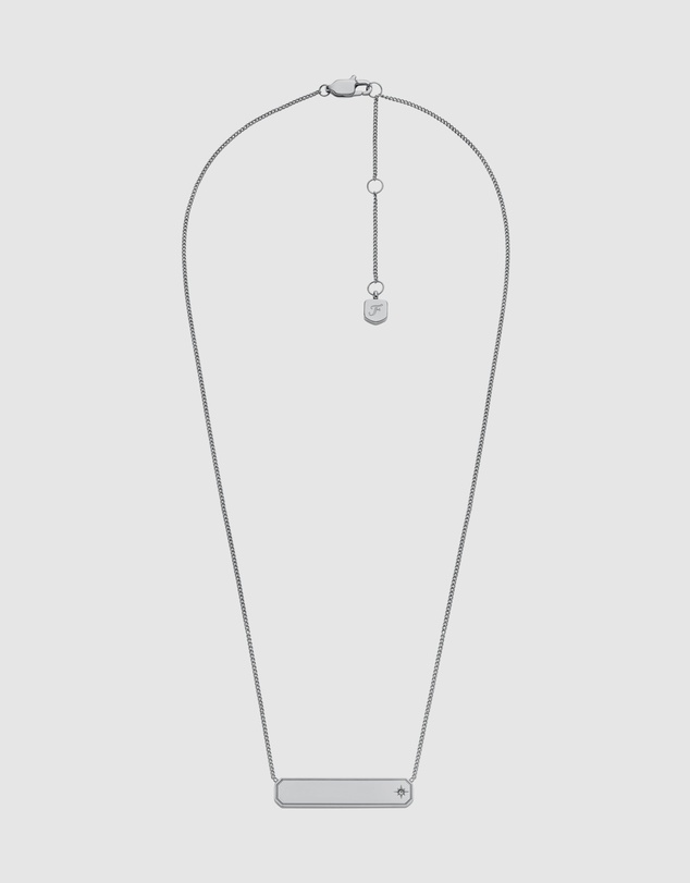 Fossil - Sadie Silver tone Necklace