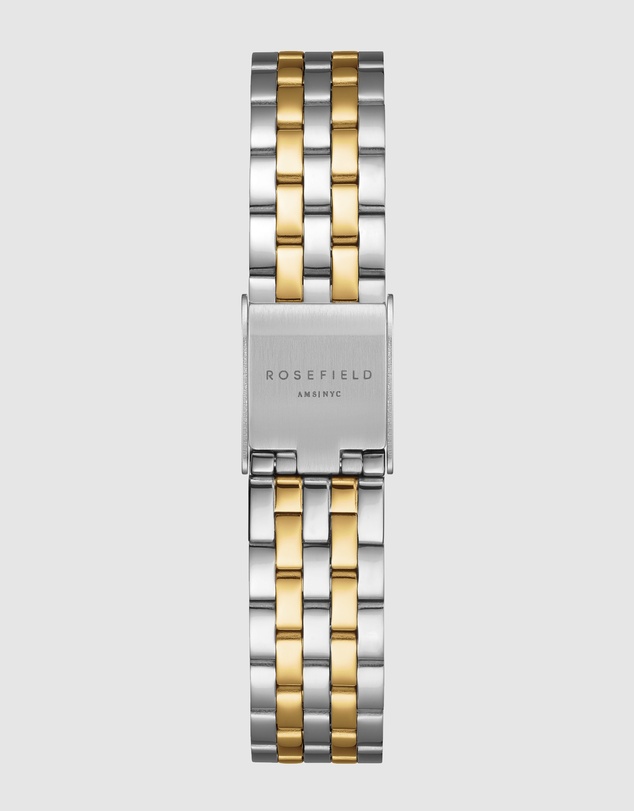 Rosefield - Ivy White Gold Silver Duotone Bracelet Watch