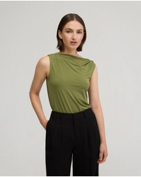 Oxford - Nova Twist Shoulder Top