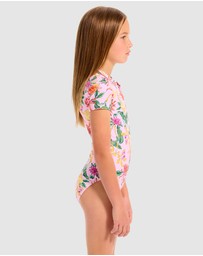 Seafolly - Hot House Pink Paddle Suit - Teens
