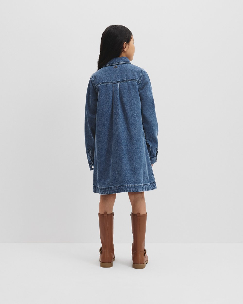 country road denim shirt dress Indigo Denim Shirt Dress - Dresses