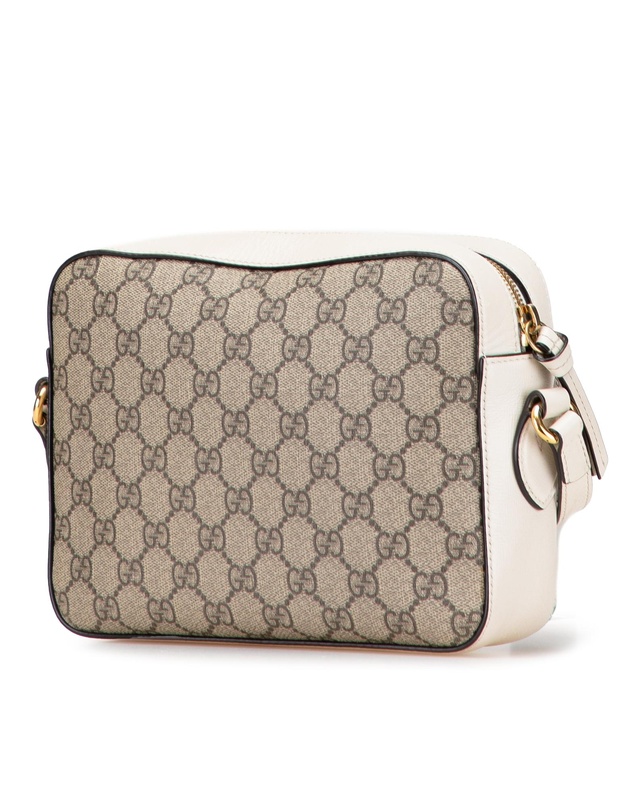Gucci - Pre-Loved Small GG Supreme Horsebit 1955 Crossbody