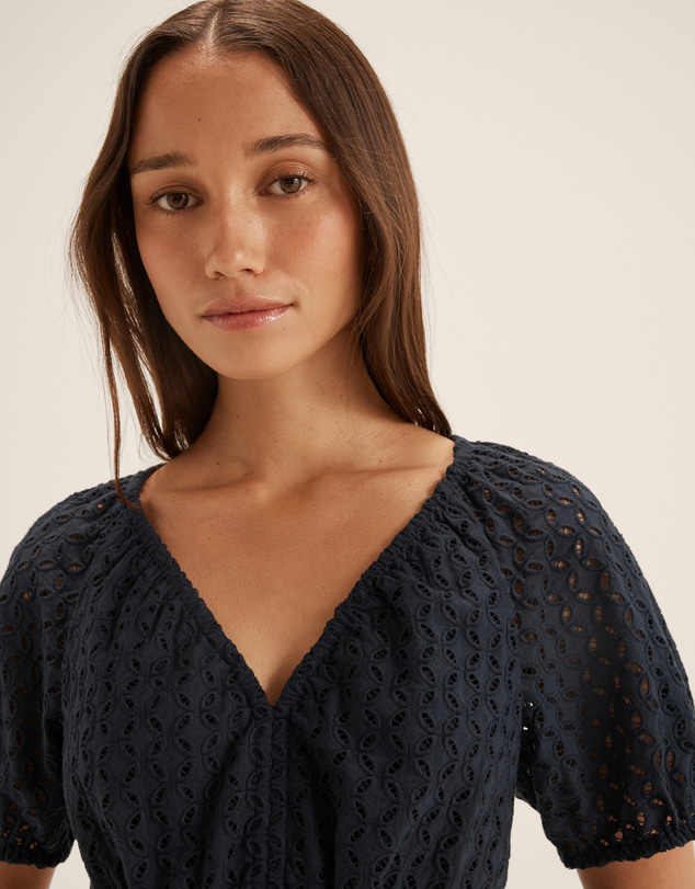 Review - Mabel Broderie Blouse