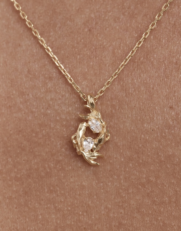 By Charlotte - You Are Magic Zodiac Necklace Pisces