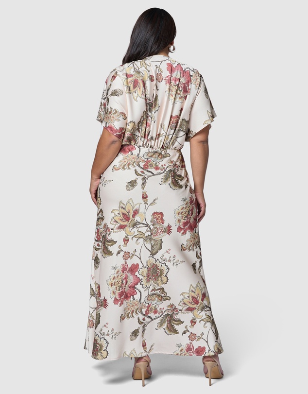 Pink Dusk by Curve Project - Want It All Maxi Dress
