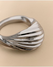 Trenery - Era Twist Ring in Silver