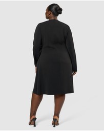 Something 4 Olivia - Olea Drape Mini Dress