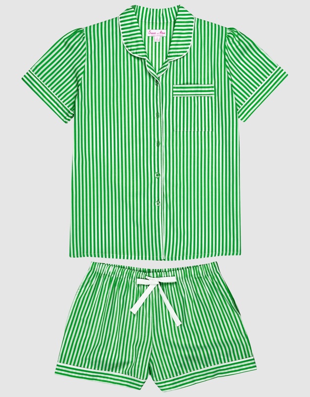 Sant And Abel - Women’s Braddock Green Short PJ Set