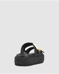 Siren - Aphrodite Woven Flatforms
