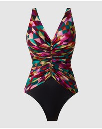 Miraclesuit Swimwear  - Farfalle Charmer V Neck Tummy Control Swimsuit