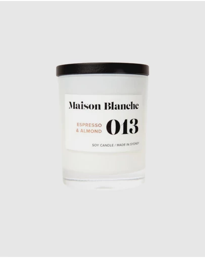 Maison Blanche - 013 Espresso & Almond - Medium Candle