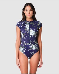UNE PIECE - Original Sexie Rashie Cap Sleeve One Piece Swimsuit