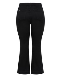 City Chic - Plus size Asha Fit Jasmin Regular Flare Leg Jean - black