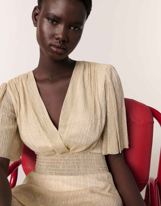 Maje - Ruffirosa Dress