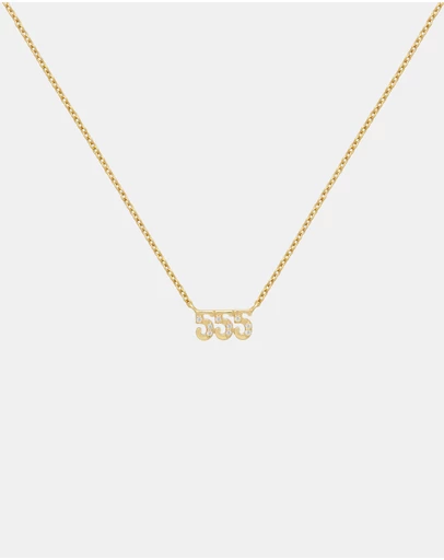 YCL  - 555 Angel Number Necklace