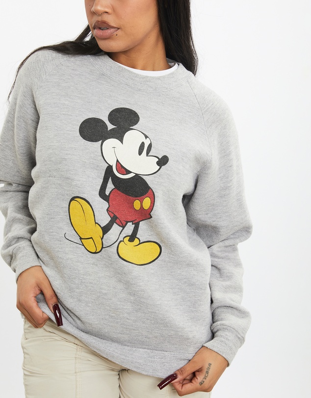 Vintage by The Real Deal - Pre Loved - 80s Disney Mickey Mouse Sweatshirt