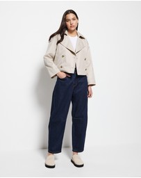 Commonry - Melissa Cropped Trench