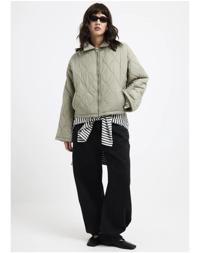 Subtitled - Montana Oversized Quilted Jacket