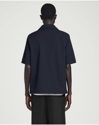 COS - Camp-Collar Seersucker Shirt
