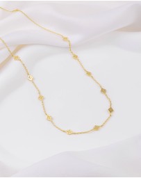 Wanderlust + Co - Zyia Gold Choker Necklace