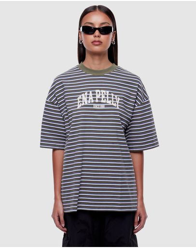 Green Multi Stripe