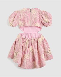 Bardot Junior - Bella Stripe Mini Dress - Kids-Teens