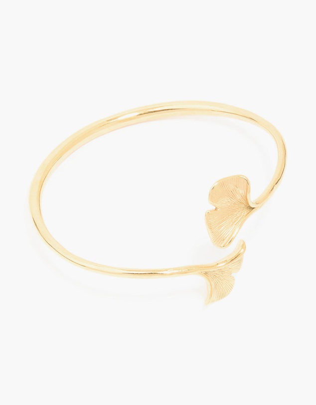 Lovisa - Waterproof Gold Plated Stainless Steel Open Leaf Wrist Cuff