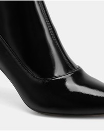 Wittner - Felix Stretch Patent Leather Ankle Boots