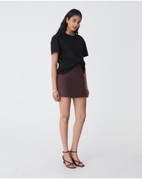 Forcast - May Relaxed Cotton T-Shirt